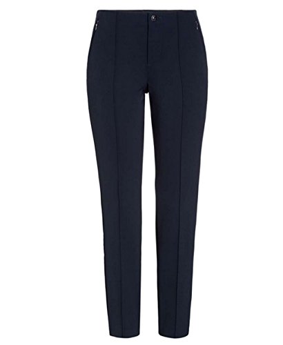 MAC Jeans Anna Zip New Pantaln, Azul (Dark Blue 198), 38W x 28L para Mujer