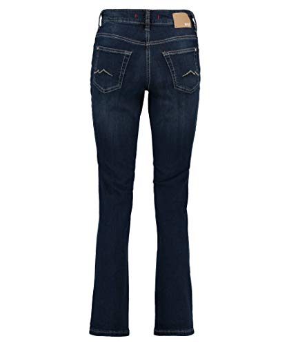MAC Jeans Melanie Vaqueros Straight, Blau (New D845), 38W x 30L para Mujer