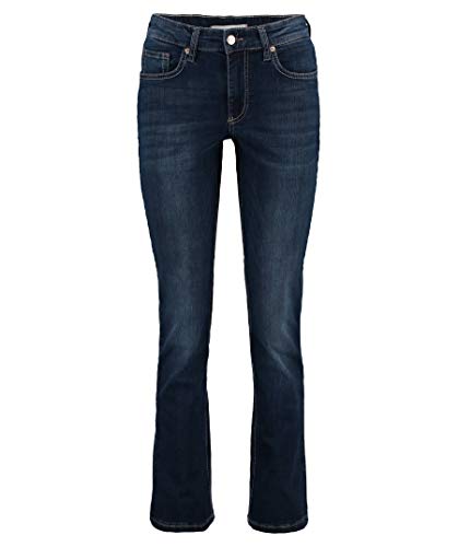MAC Jeans Melanie Vaqueros Straight, Blau (New D845), 38W x 30L para Mujer