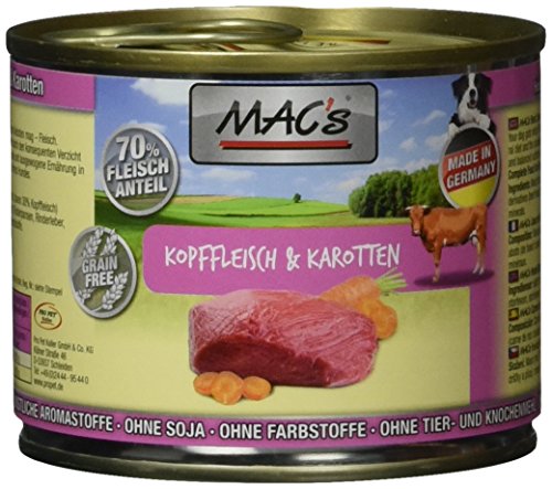 Mac 's de Carne & Zanahorias, 6 Pack (6 x 200 g)