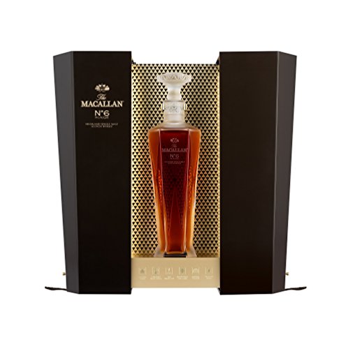 Macallan No. 6 en Lalique – Decantador con Regalo Whisky del paquete (1 x 0,7 l)