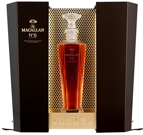 Macallan No. 6 en Lalique – Decantador con Regalo Whisky del paquete (1 x 0,7 l)