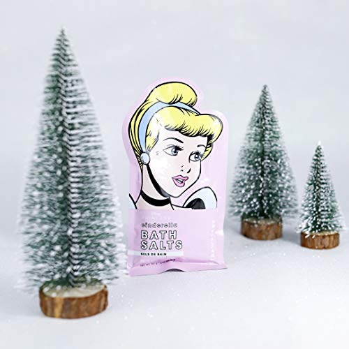 MAD Beauty Sales de Baño Princesa Cenicienta, Disney Pop Princess Bath Salts Cinderella, Translúcido