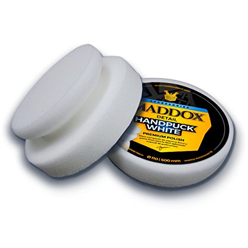Maddox Detail- Allround Polish Kit - Kit para Pulido Manual - Pulidor de un Solo Paso. Elimina arañazos, abrillanta y Protege. Esponja aplicadora y Microfibra Premium.