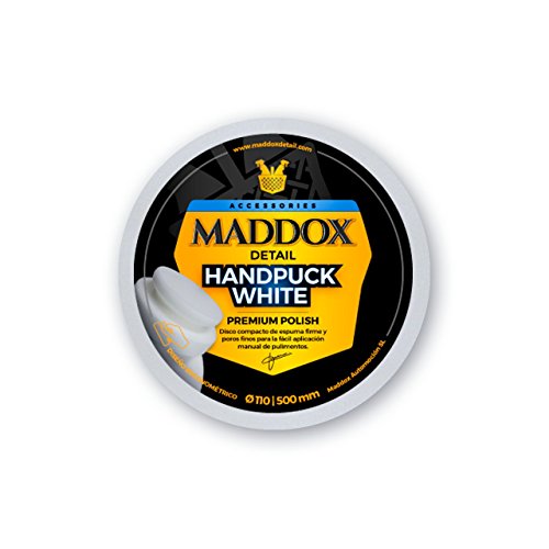 Maddox Detail- Allround Polish Kit - Kit para Pulido Manual - Pulidor de un Solo Paso. Elimina arañazos, abrillanta y Protege. Esponja aplicadora y Microfibra Premium.