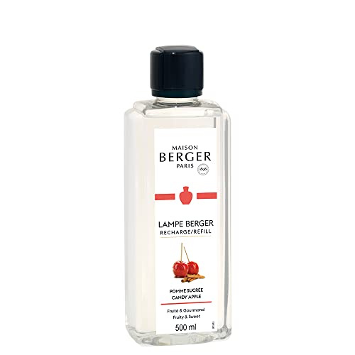 MAISON BERGER Lámpara Berger – Recarga de perfume para lámpara Berger – 500 ml – Fragancia de manzana azu