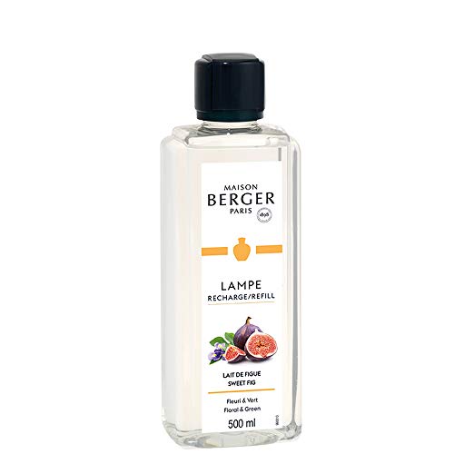 Maison Berger - Recarga de perfume para lámpara Berger (500 ml) LAIT de FIGUE - SWEET FIG