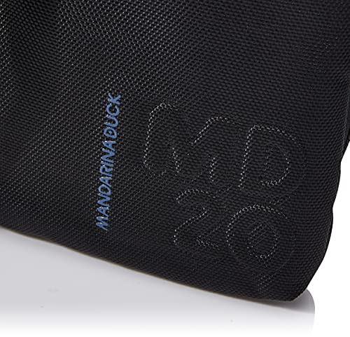 Mandarina Duck MD 20 P10QMMN6, Bolso Bandolera para Mujer, Black, 15x17,5x2,5 (L x H x W)