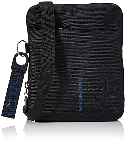 Mandarina Duck MD 20 P10QMMN6, Bolso Bandolera para Mujer, Black, 15x17,5x2,5 (L x H x W)