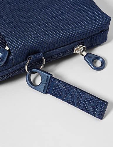 Mandarina Duck Md20 Minuteria - Bolso bandolera, Azul (Dress Blue), 2.5x17.5x15 cm (B x H x T)