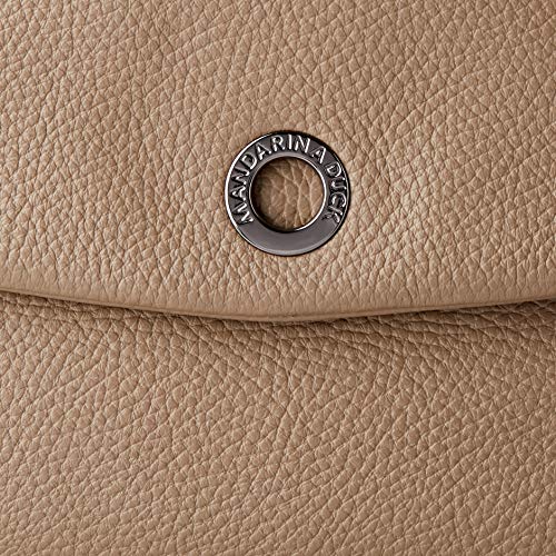 Mandarina Duck Mellow Leather P10FZT30, Bolso de Mano para Mujer, Amphora, 32x26x14 (L x H x W)