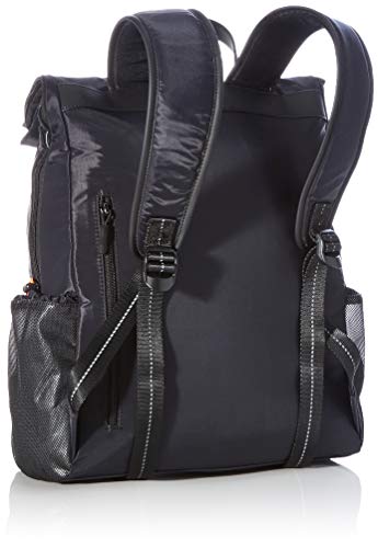 Mandarina Duck Spirit P10BXT02, Mochila Unisex, Black, 32,5x38x11,5 (L x H x W)