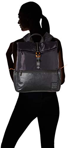 Mandarina Duck Spirit P10BXT02, Mochila Unisex, Black, 32,5x38x11,5 (L x H x W)