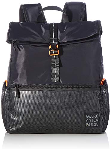 Mandarina Duck Spirit P10BXT02, Mochila Unisex, Black, 32,5x38x11,5 (L x H x W)