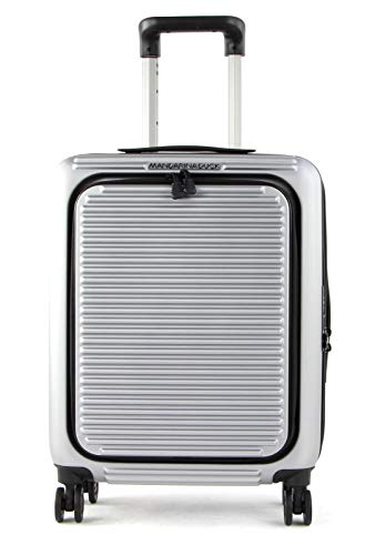 Mandarina Duck - Tank Case Trolley Cabin W/Front Pocket / Grigio, Luggage- Suitcase Mujer, Grigio, One Size - P10FSV22002