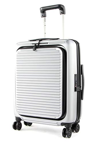 Mandarina Duck - Tank Case Trolley Cabin W/Front Pocket / Grigio, Luggage- Suitcase Mujer, Grigio, One Size - P10FSV22002
