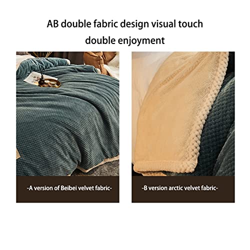 Manta Cubre Sofa Chaise Longue 180x220cm, Mantas para Sofa Grandes Decorativas, Natural Mantas De Invierno,Calidad Diseño, para Cama De Matrimonio De Microfibra (F 180x220cm)