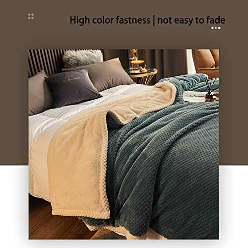 Manta Cubre Sofa Chaise Longue 180x220cm, Mantas para Sofa Grandes Decorativas, Natural Mantas De Invierno,Calidad Diseño, para Cama De Matrimonio De Microfibra (F 180x220cm)