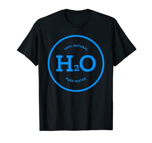 Mantener hidratado - H2O - beber agua pura - rutina de fitness Camiseta