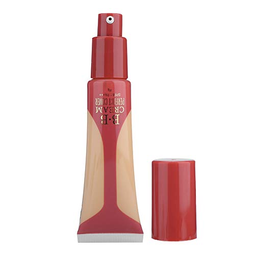 Maquillaje Corrector Waterproof, Smooth BB Cream Base de Maquillaje, Corrector Blanqueador Hidratante Control de Aceite Base Líquida(BEIGE 4)