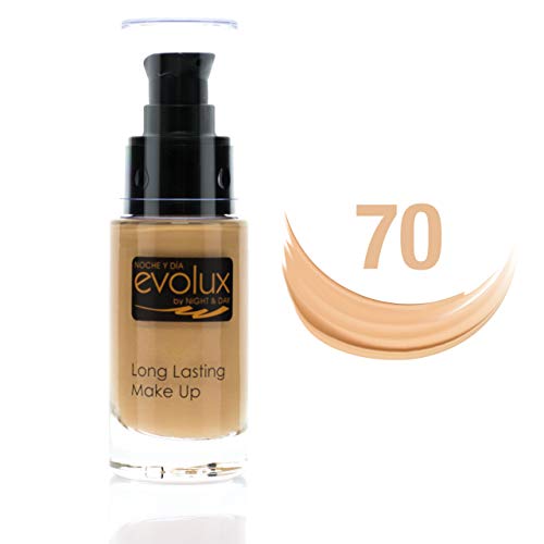 Maquillaje Mate y Fijo Larga Duración Color N.70 Evolux Long Lasting Make Up - 30 ml.