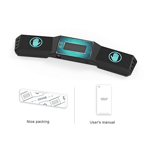 Máquina de reloj de temporizador de competición profesional, cubo juguetes divertidos, para temporizador de taza, velocidad de competición de pilas, color negro