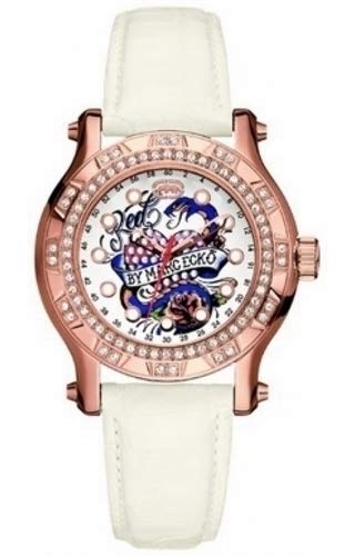 Marc Ecko Reloj Analógico para Mujer de Cuarzo con Correa en Cuero T49817
