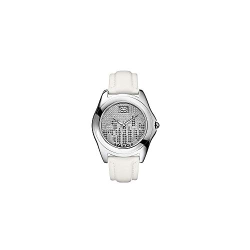 Marc Ecko Reloj Análogo clásico para Hombre de Cuarzo con Correa en Cuero E08504G6