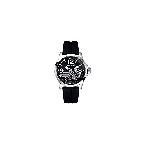 Marc Ecko Reloj Análogo clásico para Hombre de Cuarzo con Correa en Silicona E08503G1