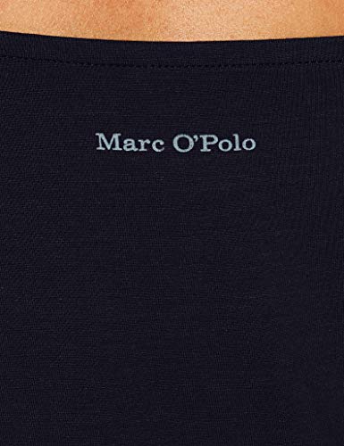 Marc O'Polo Body & Beach W-Nighty Camisa de Noche, Negro Azul, L para Mujer