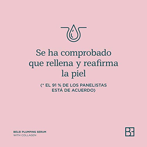 Marca Amazon - Belei Ampollas rellenadoras con colágeno, 7 unidades x 1 ml