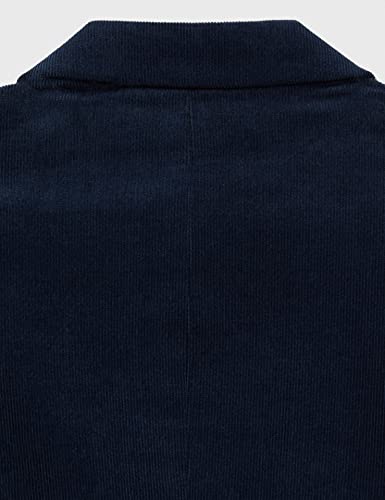 Marca Amazon - find. Americana Casual de Pana Hombre, Azul (Navy), 50, Label: 40