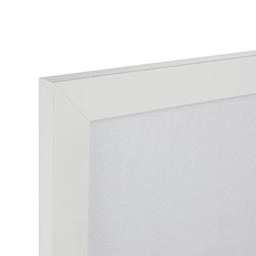 Marco de fotos blanco de la gama Rubia para casa y oficina, amplia oferta de tamaños, acrílico, White Pack of 1, 12x12 in