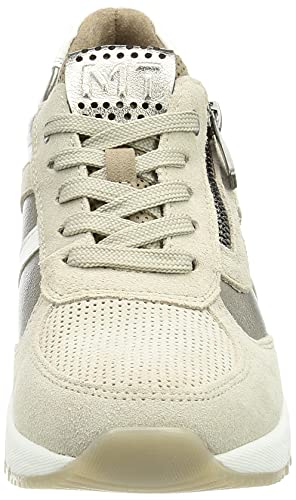 MARCO TOZZI Damen 2-2-23765-27 Leder Sneaker, Zapatillas Mujer, Taupe Comb, 39 EU