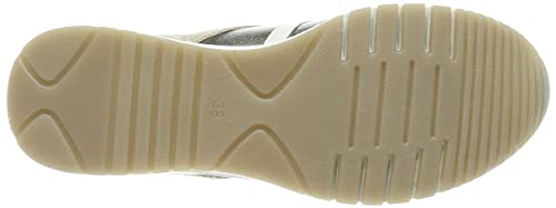 MARCO TOZZI Damen 2-2-23765-27 Leder Sneaker, Zapatillas Mujer, Taupe Comb, 39 EU