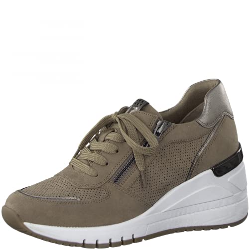 MARCO TOZZI Damen 2-2-23788-27 Sneaker, Zapatillas Mujer, Antelope Comb, 40 EU