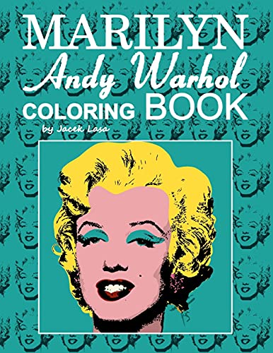 MARILYN Andy Warhol Coloring Book