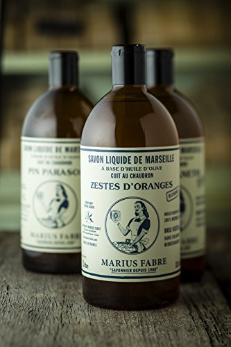 Marius Fabre savon marseille écorces d'oranges et cannelle 1 litre