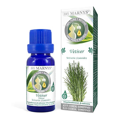 Marny's Aceite Esencial Vetiver 100% Puro Quimiotipado 15ml