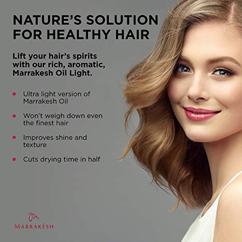 Marrakesh Fine Hair X Oil Light Hair Styling Elixir 60ml - Aceite Hidratante Ligero Para Cabello Fino