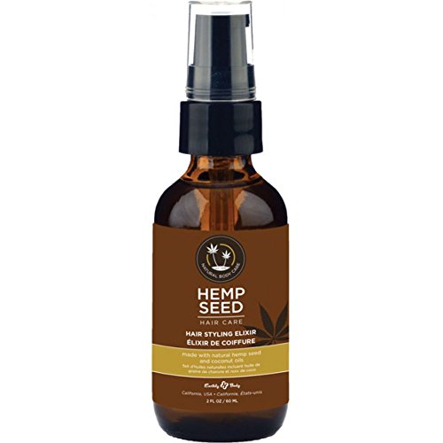 Marrakesh Hemp Seed Hair Styling Elixir 60ml - aceite hidratante natural