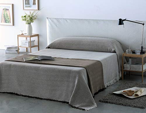 Martina Home Espiga Foulard Multiusos, Tela, Crudo/Beige, 180 x 260 cm