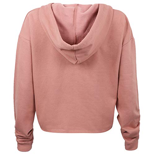 Marvel Capucha con Logotipo de cómic Sudadera, Rosa (Dusty), 40 para Mujer