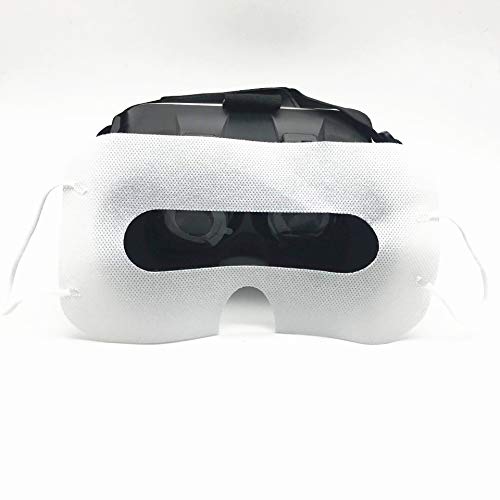Máscaras de realidad virtual desechables,100 Pack sanitaria VR máscaras de para HTC Vive Pro/PS VR/Gear VR/Oculus Rift/Oculus Go auriculares VR