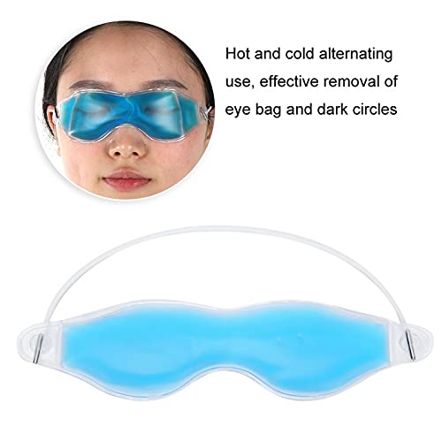 Mascarilla de gel para ojos Paquete de compresas frías y calientes Terapia ocular Gel de enfriamiento con hielo reutilizable Mascarilla para los ojos para dormir Mascarilla para quitar ojeras para dor