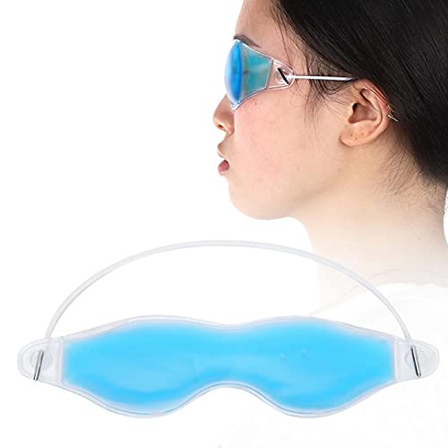 Mascarilla de gel para ojos Paquete de compresas frías y calientes Terapia ocular Gel de enfriamiento con hielo reutilizable Mascarilla para los ojos para dormir Mascarilla para quitar ojeras para dor