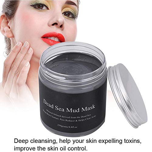 Mascarilla de Limpieza Profunda,Mascarilla Facial de Barro del Mar Muerto Que Blanquea Hidratante Y Nutritiva Mascarilla Facial Para el Cuidado De La Piel - 250 g