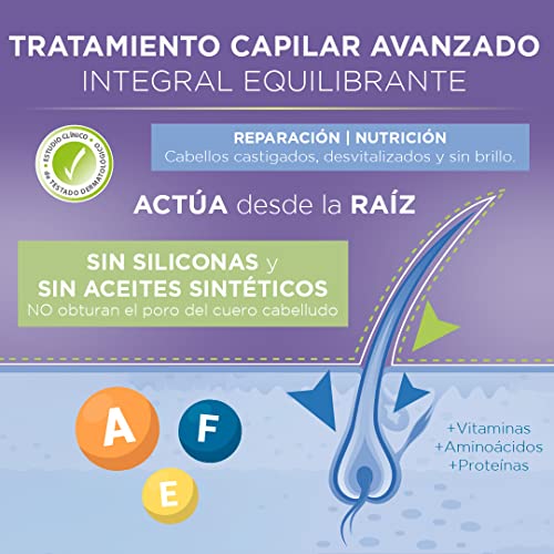 Mascarilla Integral Reparadora Nutritiva D’Shila 300ml | Hidratante | Repara el Cuero Cabelludo | Ingredientes Naturales, Sin Siliconas ni Parabenos