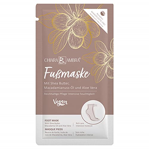 Mascarilla para los pies de Chiara Ambra, un tratamiento de lujo para los pies con una práctica forma de zapato