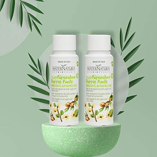 Maternatura Aceite Reparador Para Puntas Abiertas Argàn Y Hamamelis 500 g